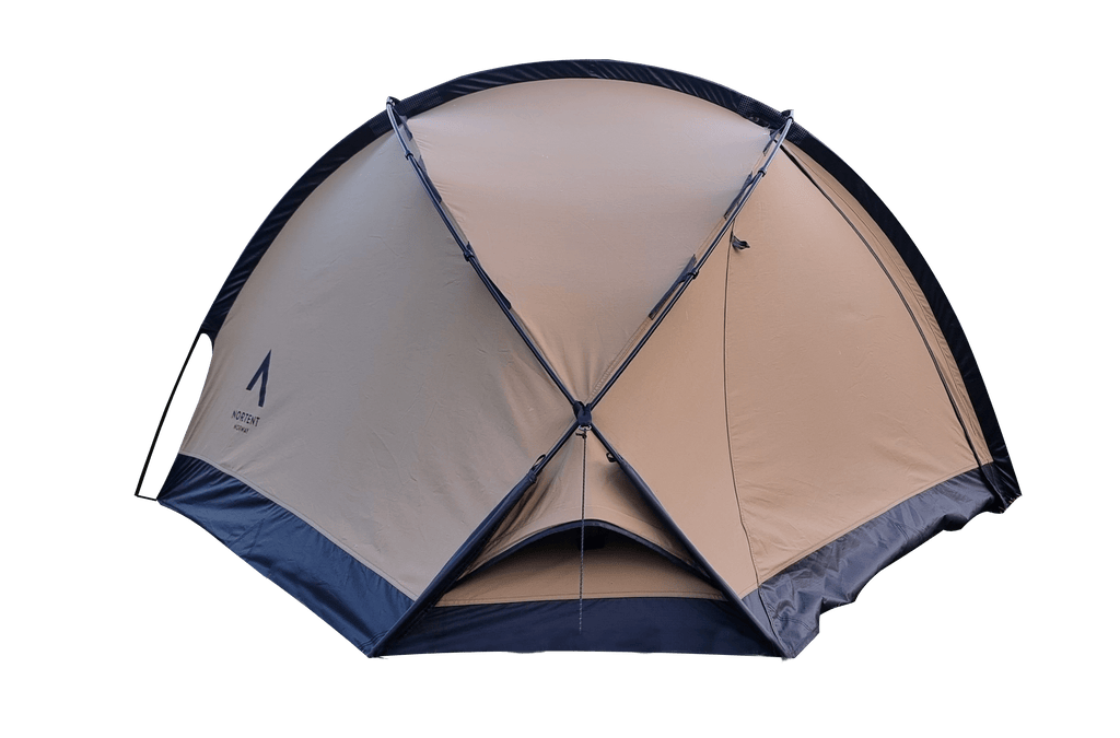 NORTENT Vern 1 PC 4 Season Backpacking Tent From Side