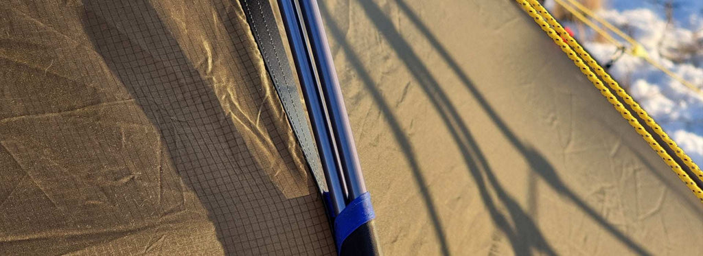 NORTENT Vern 1 Person 4 Season Backpacking Tent Close Up Detail