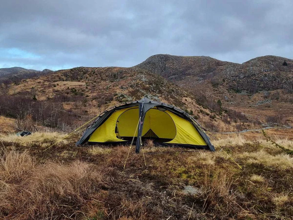 NORTENT Vern 1 Person 4 Season Backpacking Tent Open Doors
