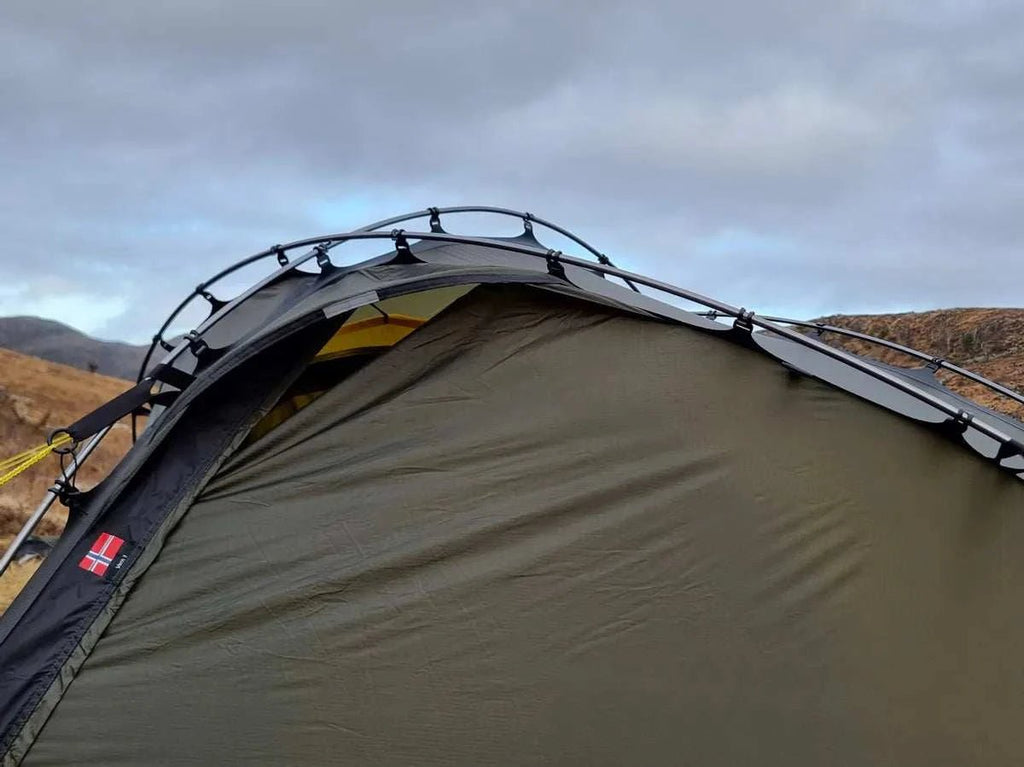 NORTENT Vern 1 Person 4 Season Tent Cross Points