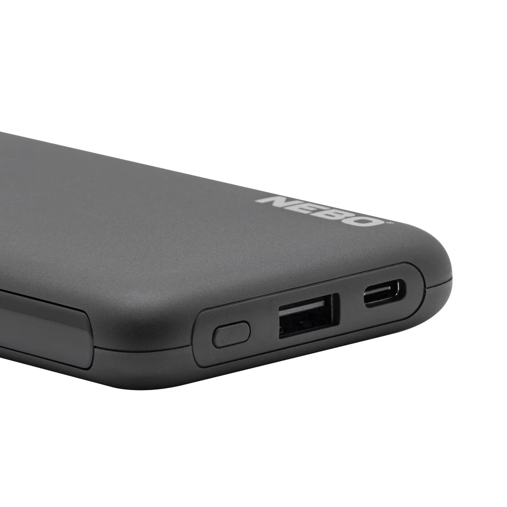 Nebo 10K Ultralight Power Bank with Digital Display USB Ports