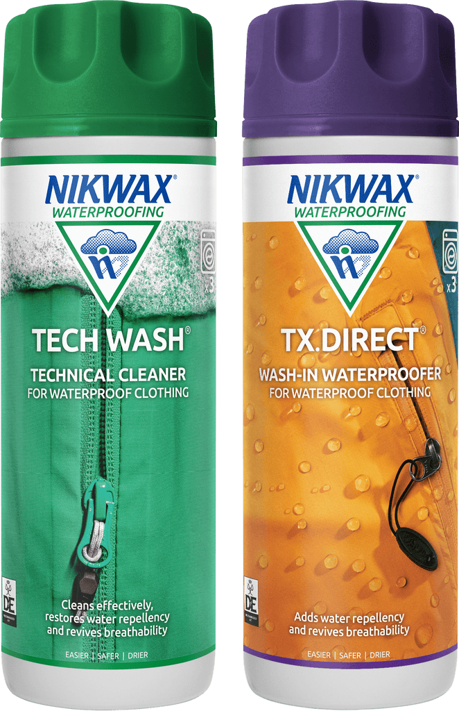 NikwaxNikwax Tech Wash and TX Direct Twin Pack (300ml)