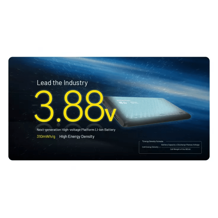 Nitecore NB Air 5000mAh Ultralight Power Bank 3.88v