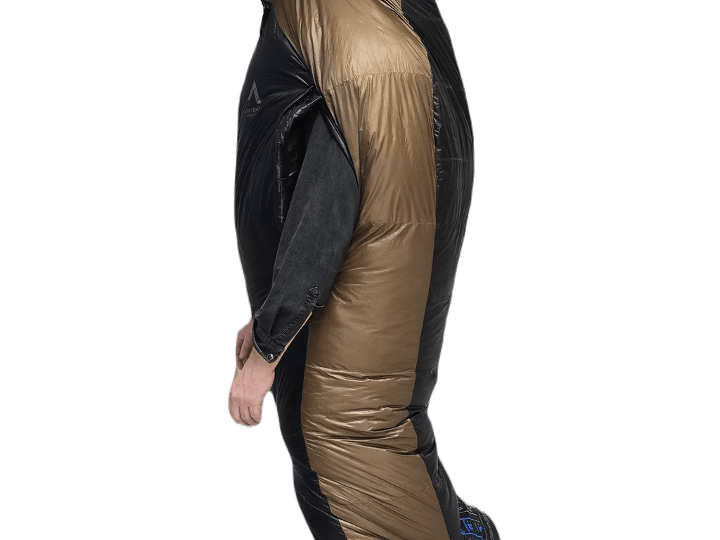 Nortent Lyng -5 and -20CDown Sleeping Bag Worn Side
