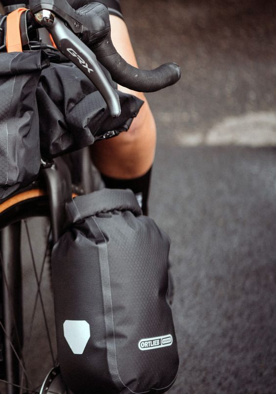 ORTLIEB Fork Pack 4.1L Lifestyle On Bike
