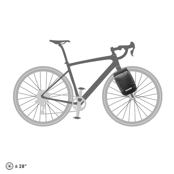 ORTLIEB Fork Pack 4.1L Visual on Bike