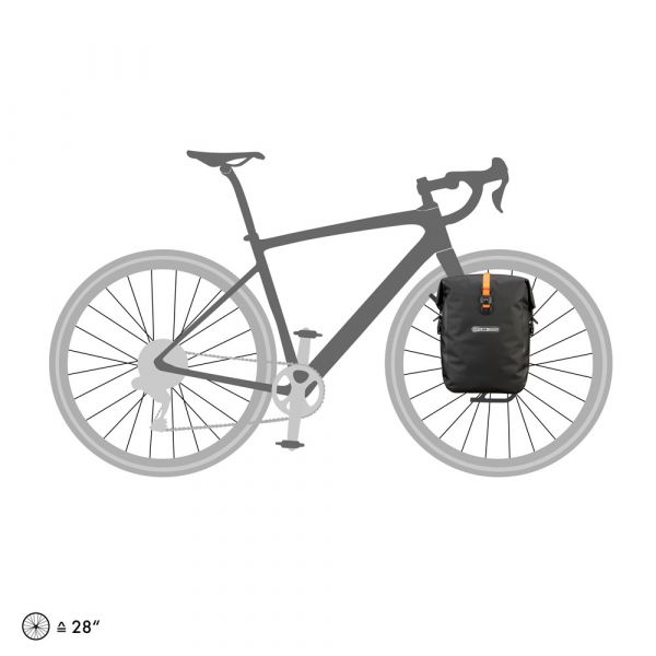 ORTLIEB Gravel Pack Pair 25L Waterproof Pannier Bags Example