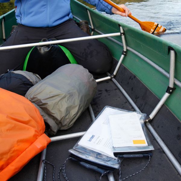 Ortlieb Document Bag Lifestyle Photo Boat