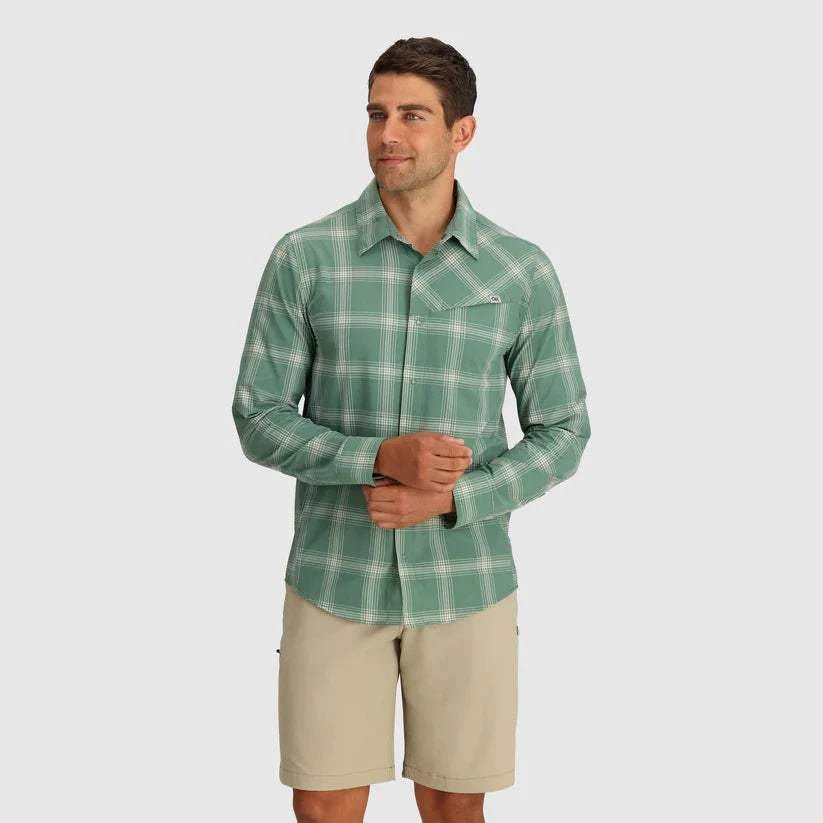 Outdoor Research Astroman Long Sleeve Sun Shirt Checkered