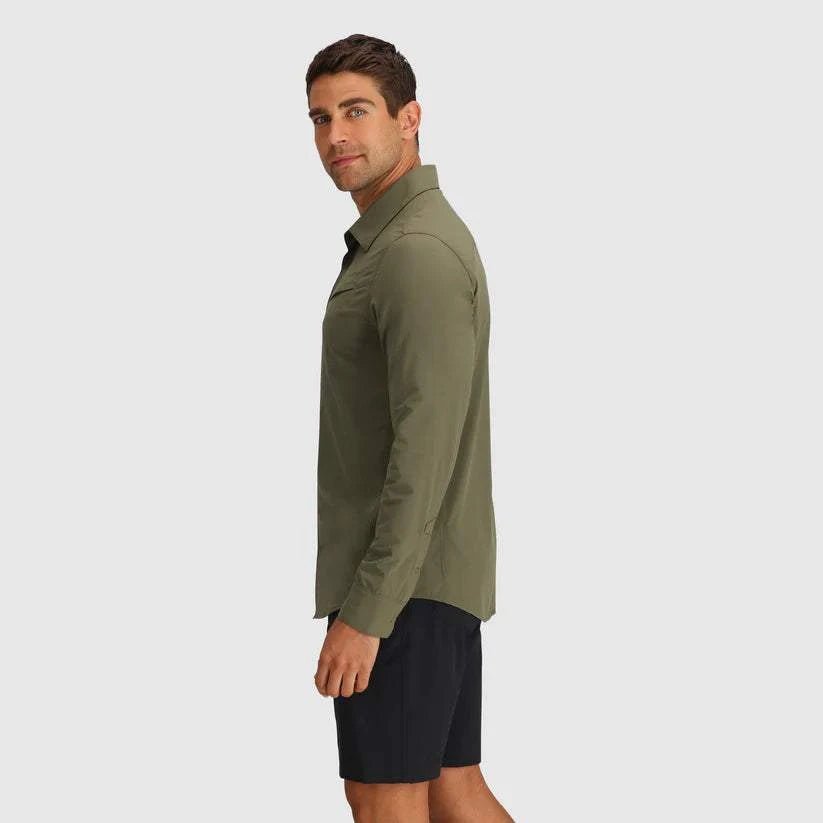 Outdoor Research Astroman Long Sleeve Sun Shirt Side View