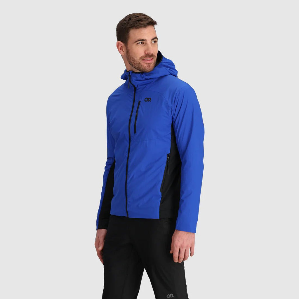 Outdoor Research Men's Deviator Insulated Hoodie Lifestyle Blue