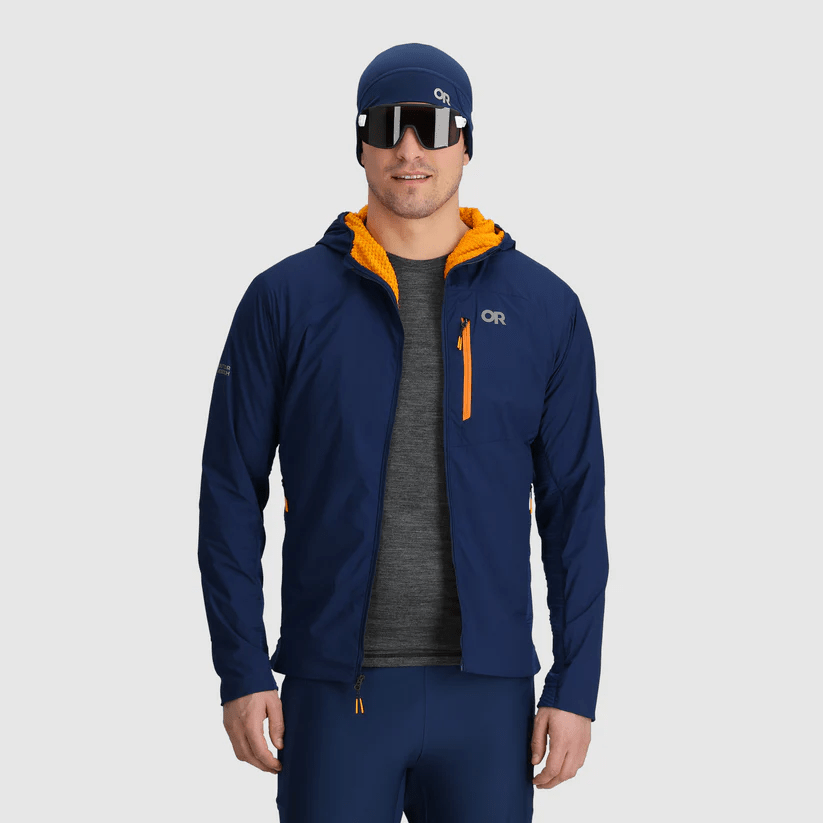 Outdoor Research Men's Deviator Insulated Hoodie Unzipped