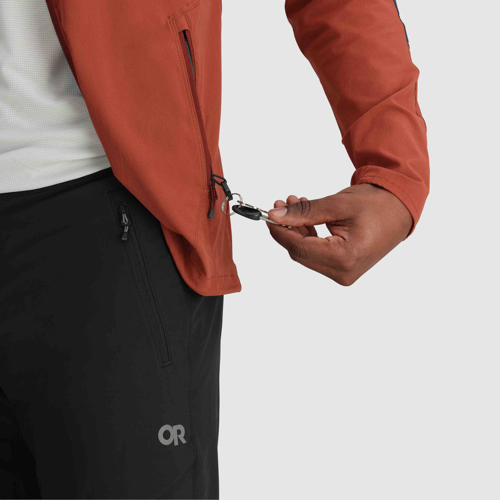 Outdoor Research Men's Ferrosi Hoodie Key Attachment