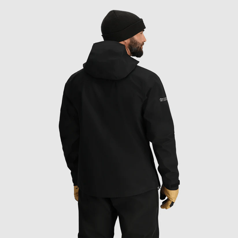 Outdoor Research Men's Headwall GORE-TEX 3L Jacket Back