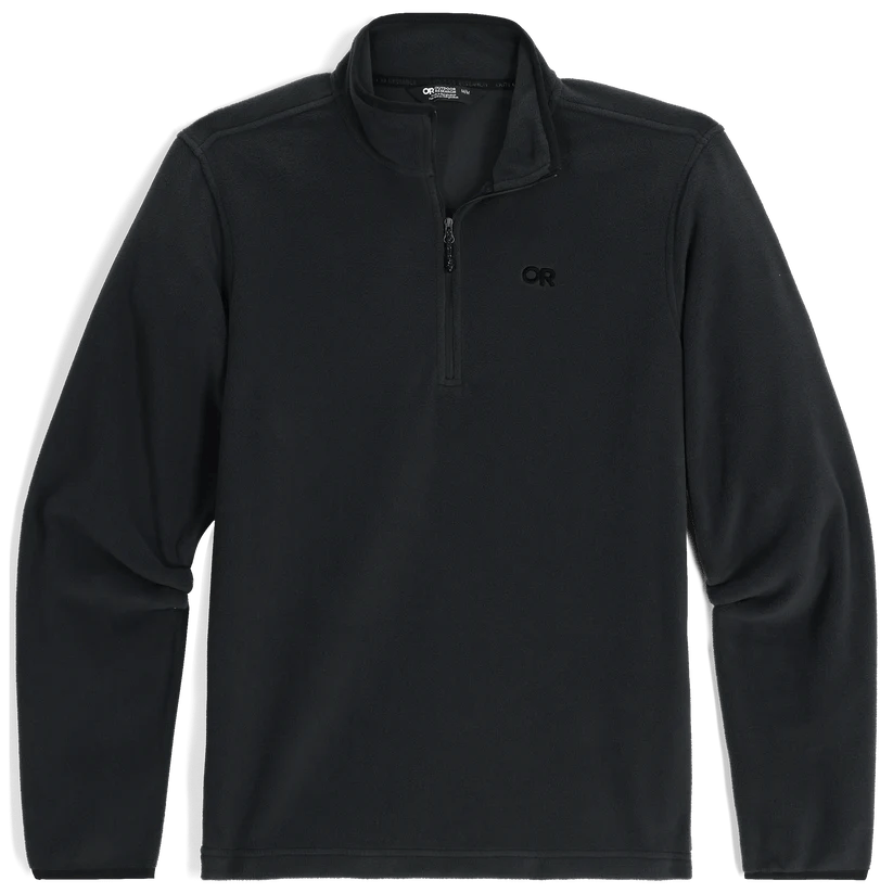 Outdoor Research Men's Polartec 100 Quarter Zip Fleece Jacket Front