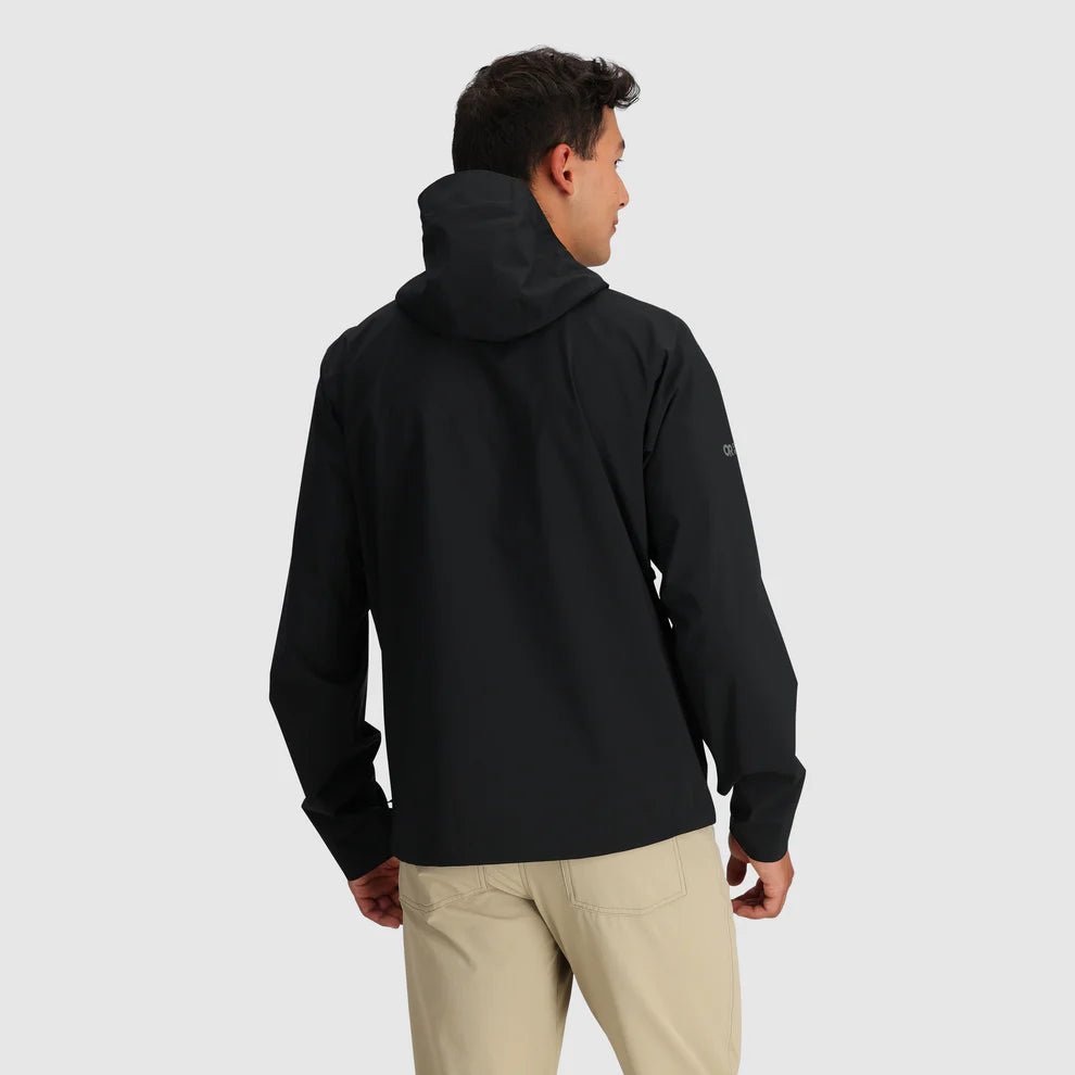 Outdoor Research Men's Stratoburst Stretch Rain Jacket Black 2