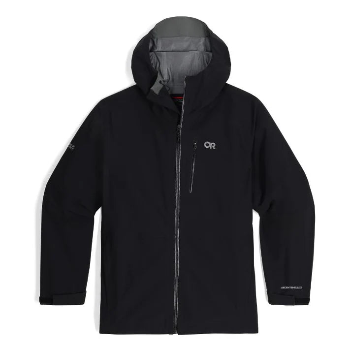 Outdoor Research Women's Aspire 3L PLUS SIZE Rain Jacket Flat