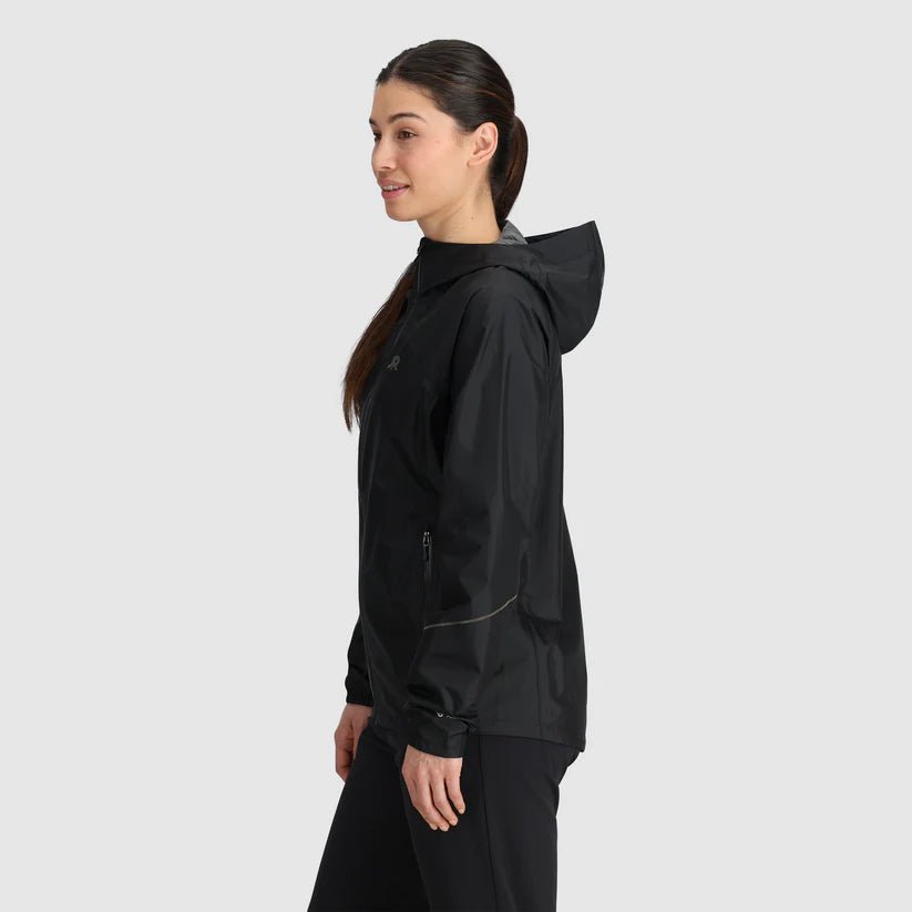 Outdoor Research Women's Helium Rain Jacket Side 1