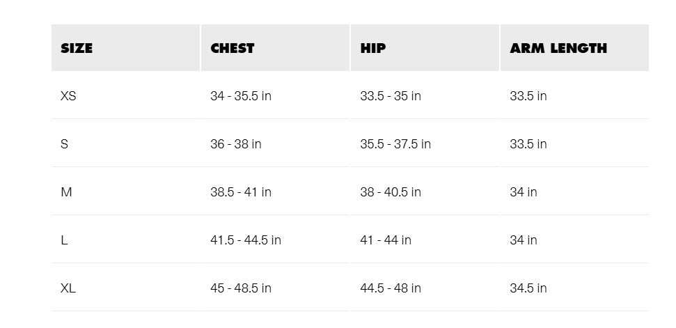 Size Guide