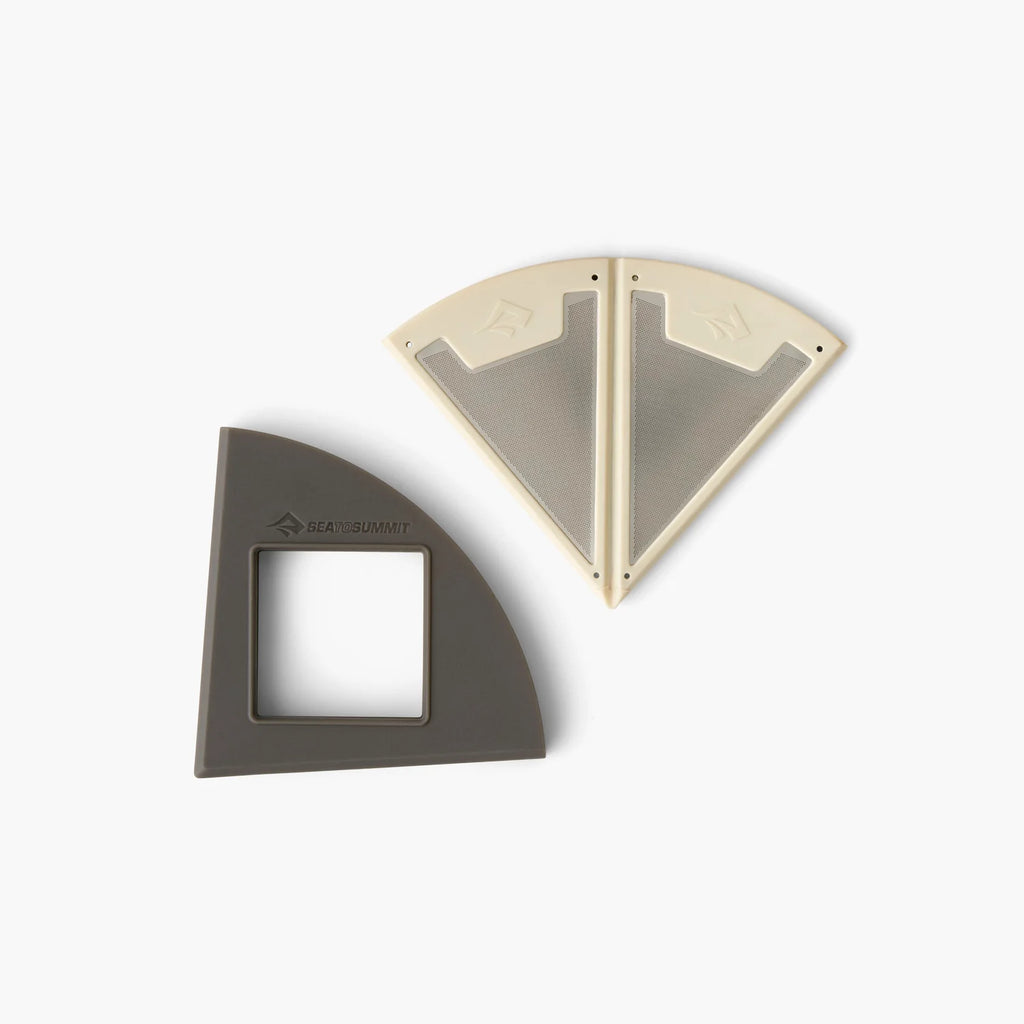 Sea to Summit Frontier Ultralight Collapsible Coffee Filter Collapsed Parts