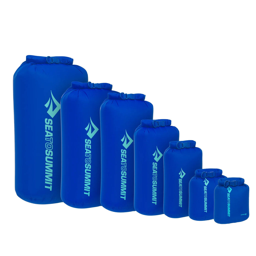 Sea to Summit Lightweight Dry Bag Surf Blue Family