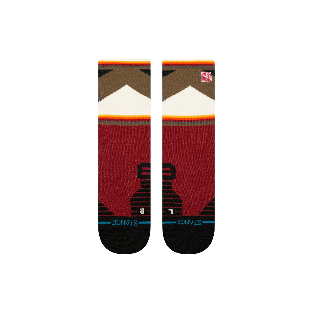 Stance Jimmy Chin Wool Crew Hiking Socks Back