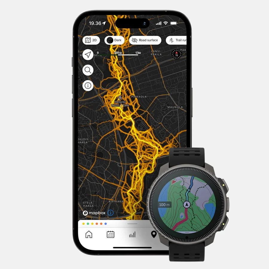 Suunto Vertical Solar GPS Watch Suunto App