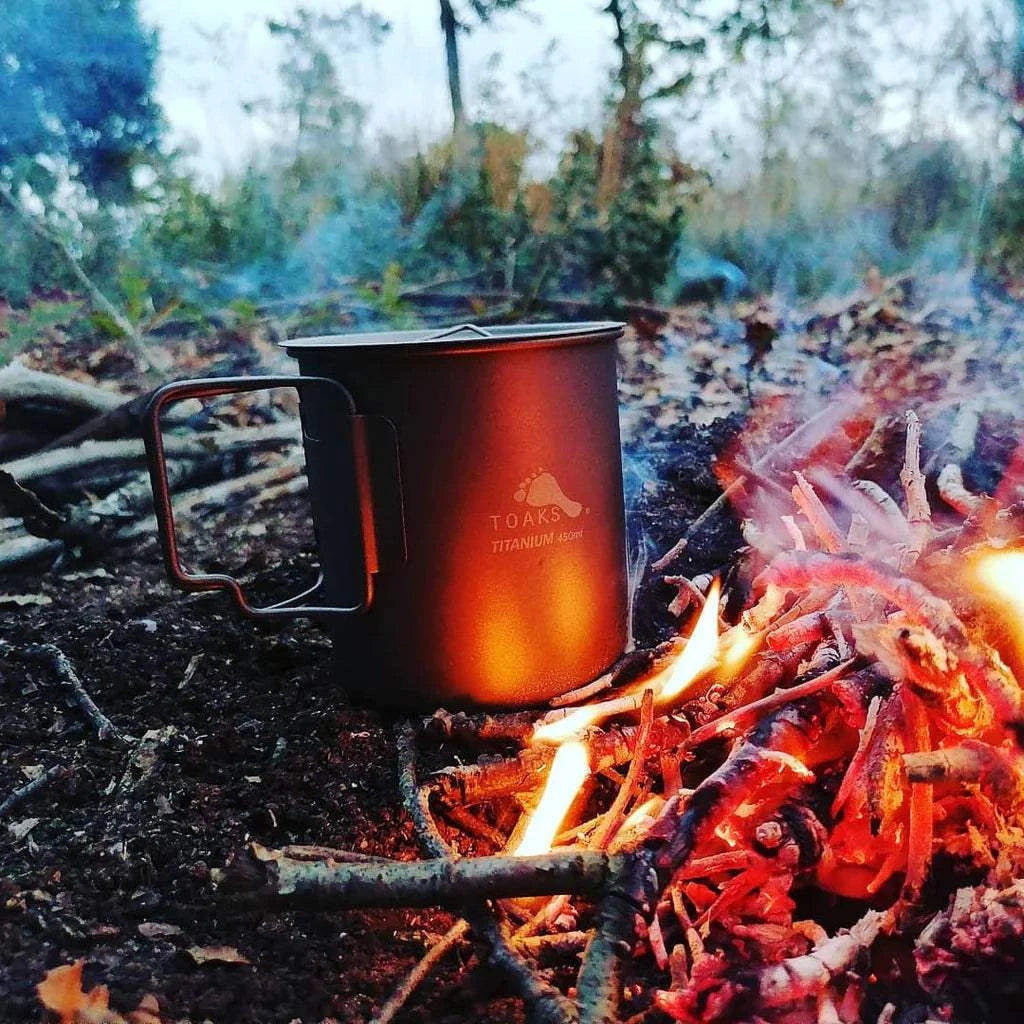 TOAKS Titanium 450ml Cup Campfire