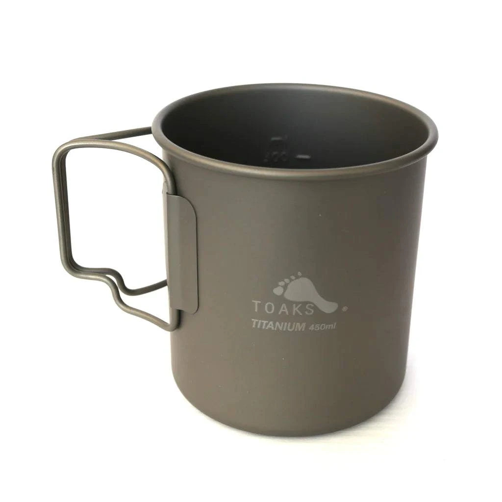 TOAKS Titanium 450ml Cup Logo