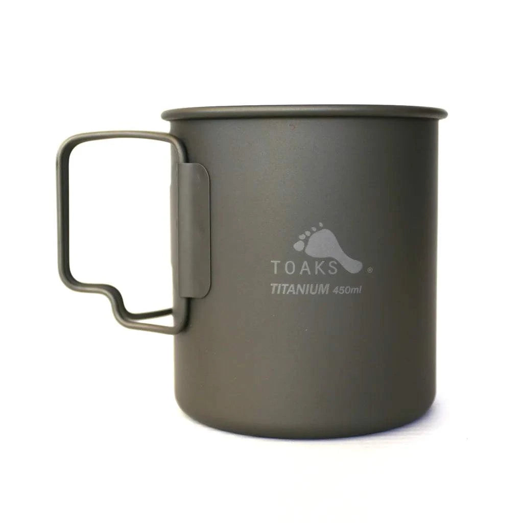 TOAKS Titanium 450ml Cup Side