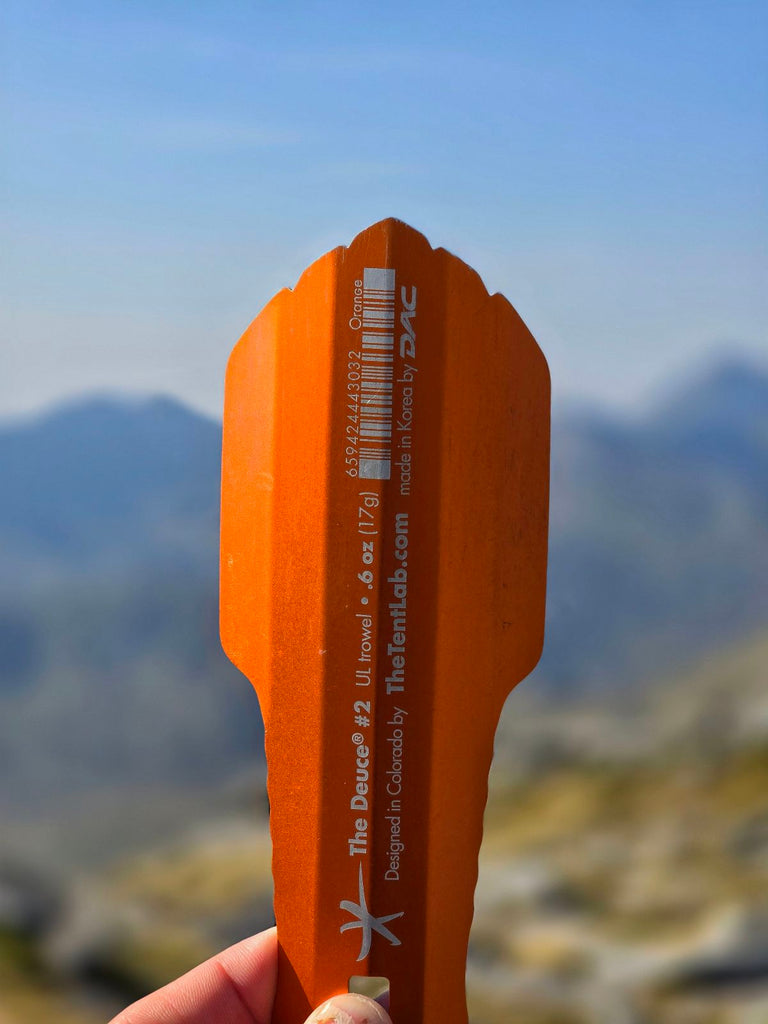 TheTentLab The Deuce #2 Ultralight Backpacking Trowel Orange