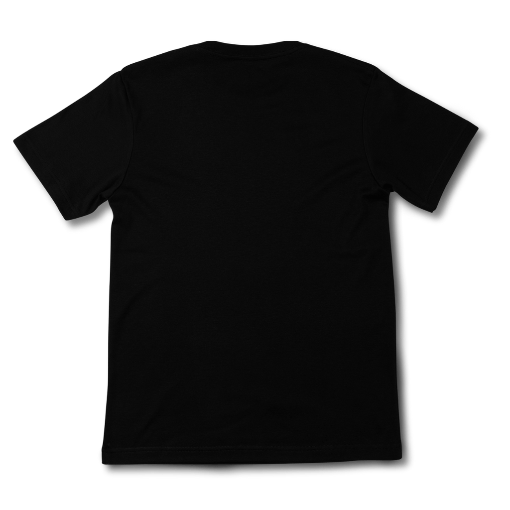 Valley and Peak Classic Logo T Shirt Black Back