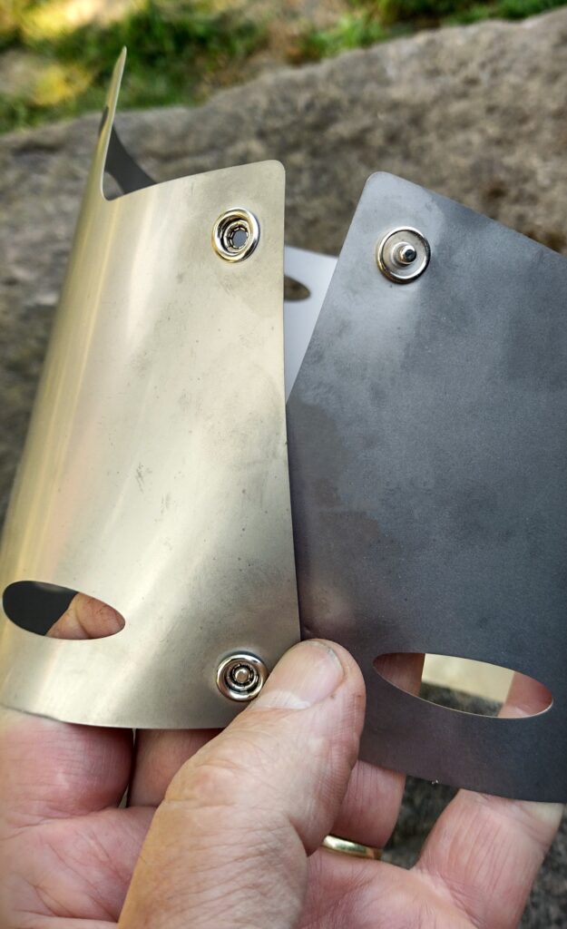 Vesuv Outdoor Titanium Windshields for MSR  Buttons