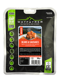Wayfayrer Beans & Sausages (300g) Packaging