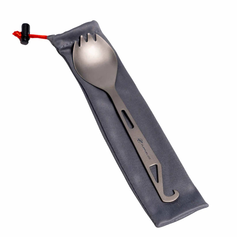 FlipFuel Titanium Spork