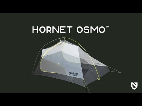 NEMO Hornet OSMO 1 Person Ultralight Backpacking Tent Video