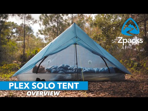 Zpacks Plex Solo Classic 1 Person Ultralight Tent Video