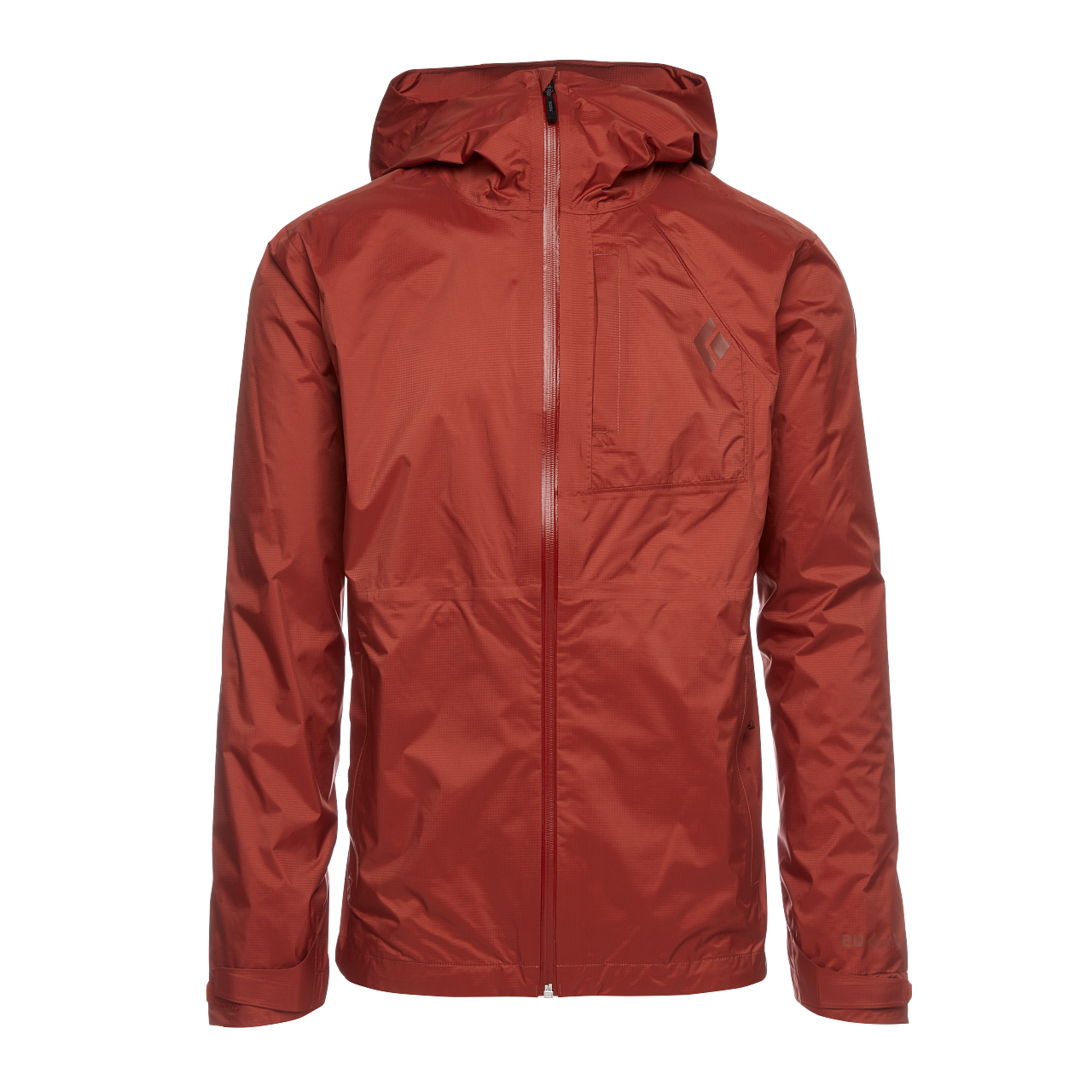 Black Diamond Treeline Rain Shell Waterproof Jacket Valley and Peak