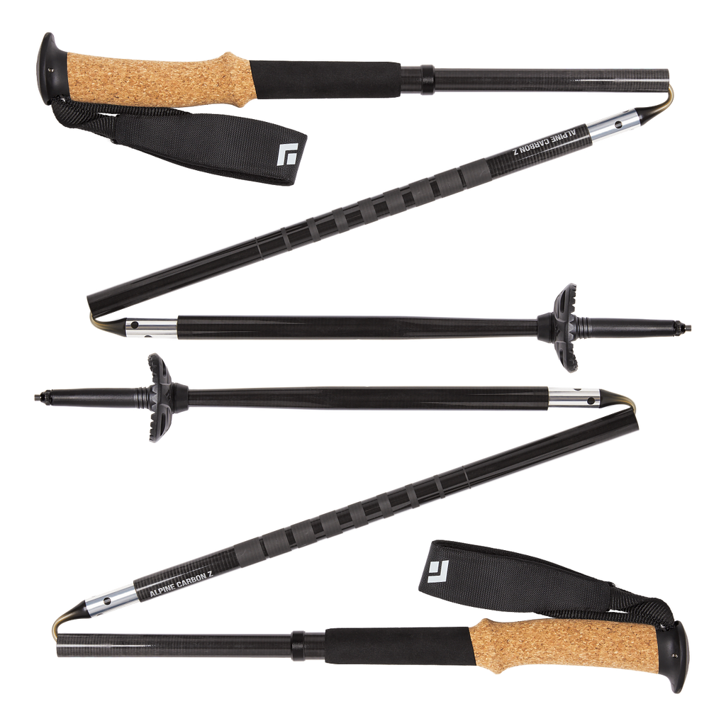 Black Diamond Alpine Carbon Z Trekking Poles (Pair) Sections