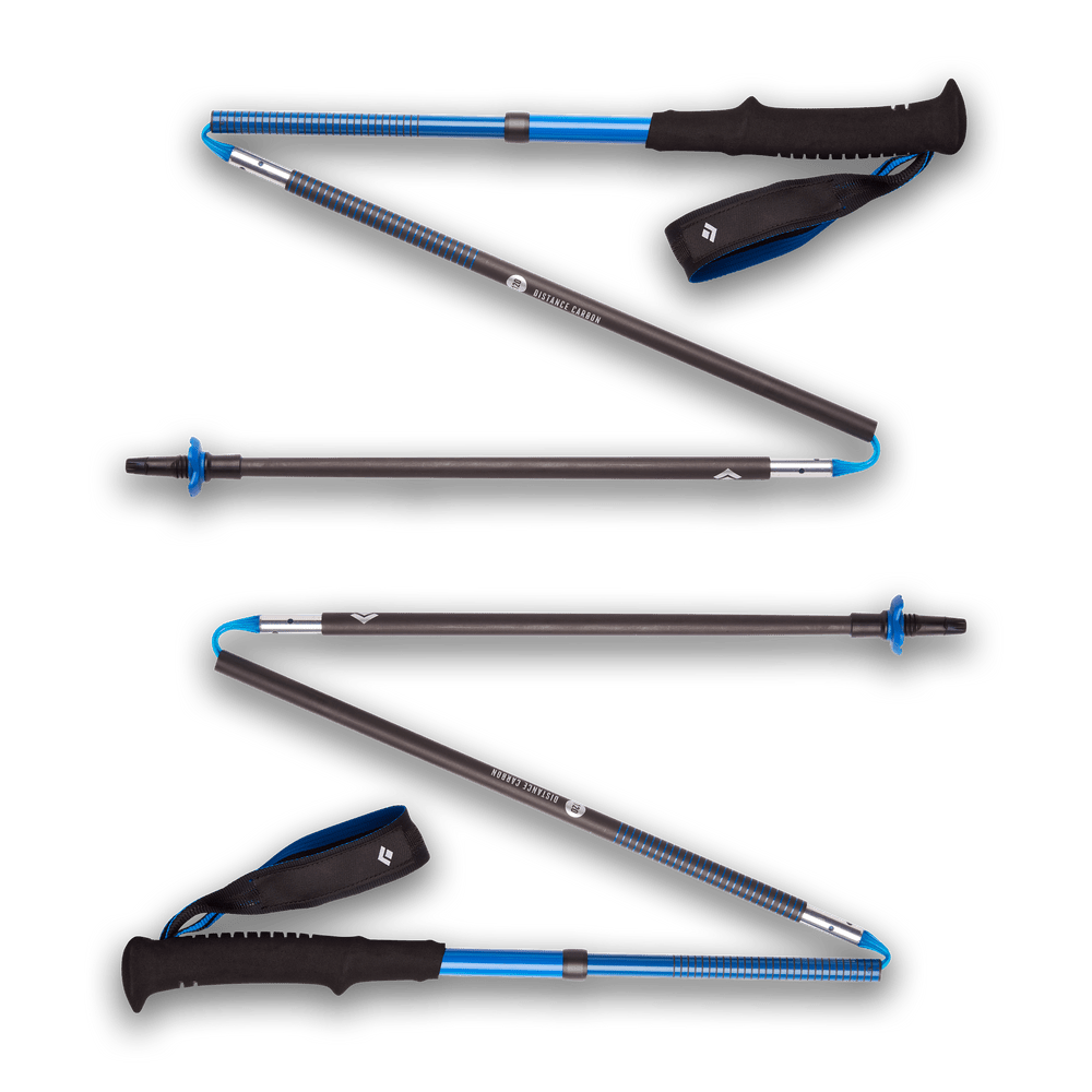 Black Diamond Distance Carbon Z Trekking / Running Poles (Pair) Sections