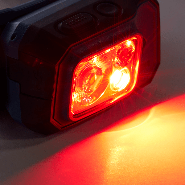 Black Diamond Storm 500-R Headlamp Black Close Up