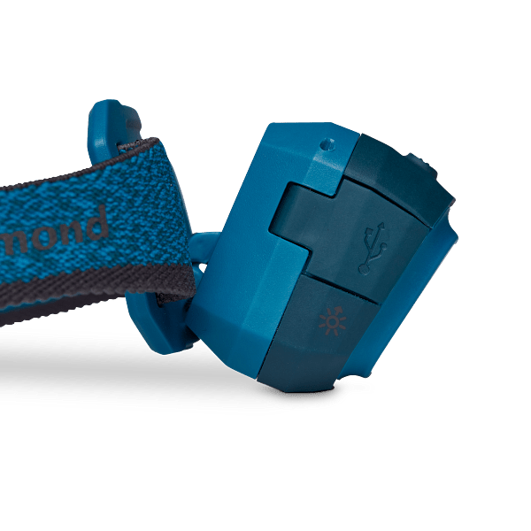 Black Diamond Storm 500-R Headlamp Blue Tilt