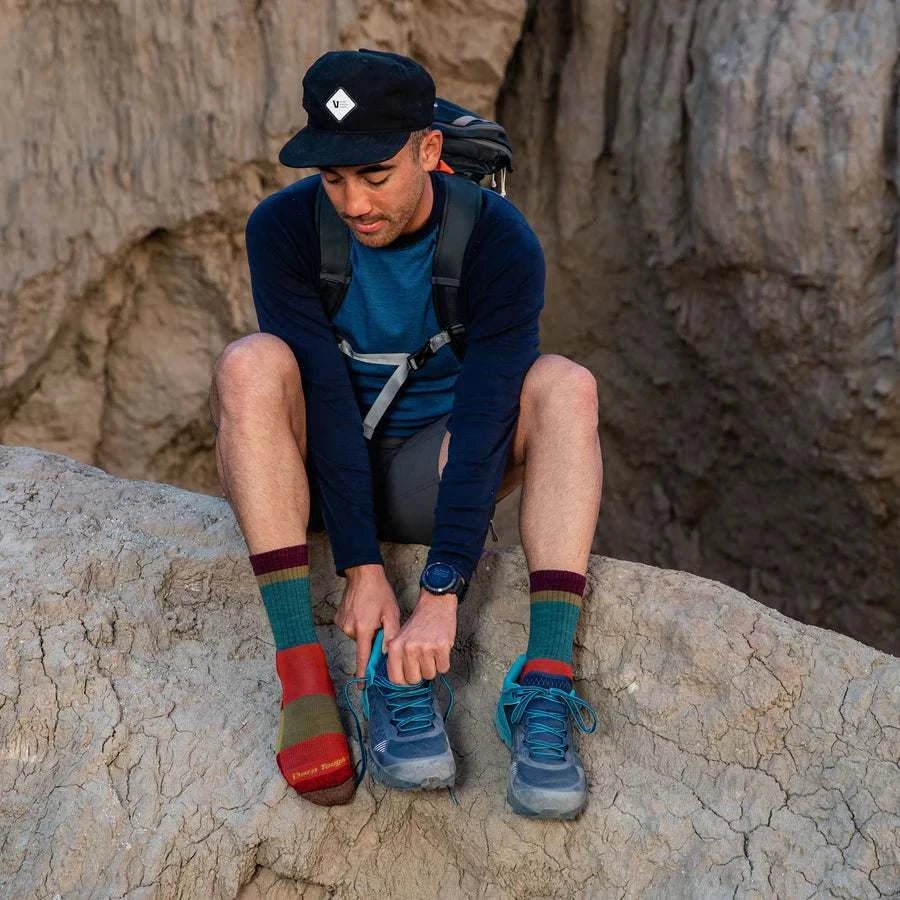 Darn Tough Heady Stripe Micro Crew Lightweight with Cushion Socks Hiking