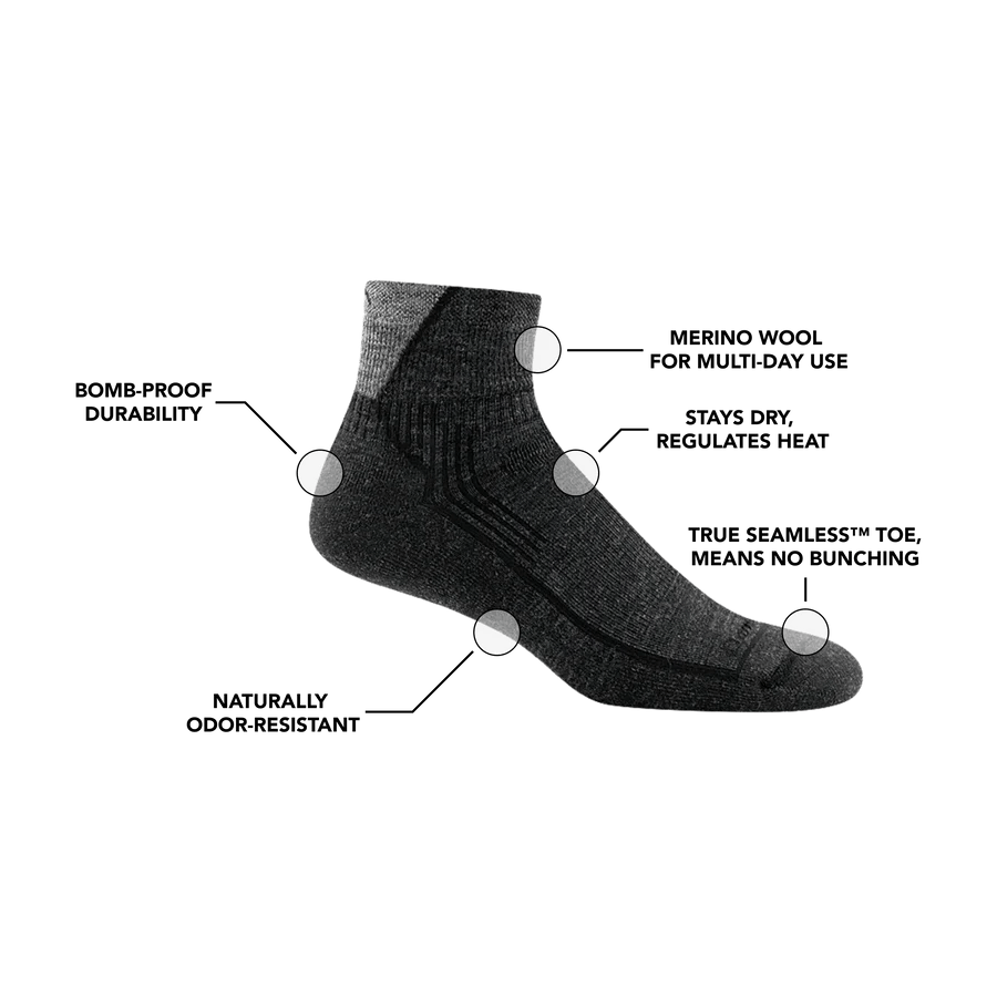 Darn ToughDarn Tough Hiker 1/4 Midweight with Cushion Socks