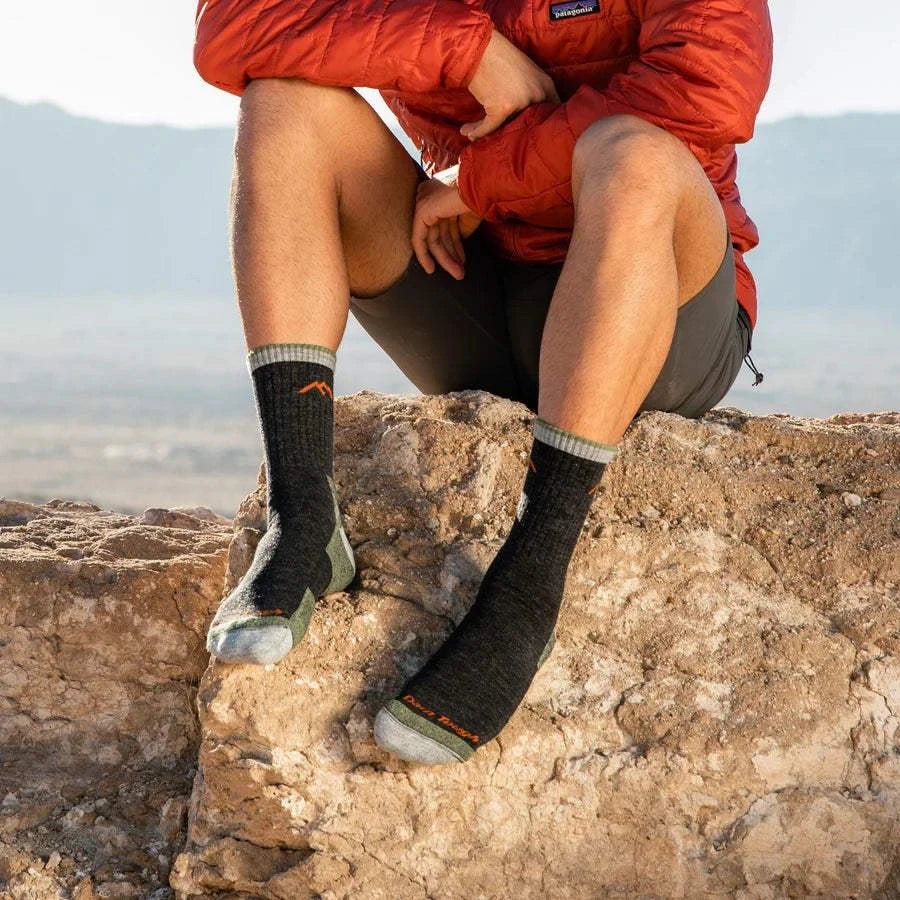 Darn Tough Hiker Micro Crew Midweight with Cushion Socks Rock