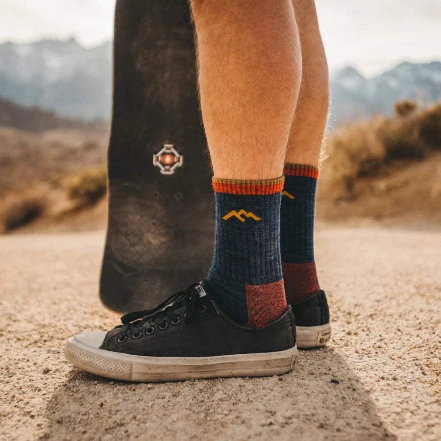 Darn Tough Hiker Micro Crew Midweight with Cushion Socks Shoes