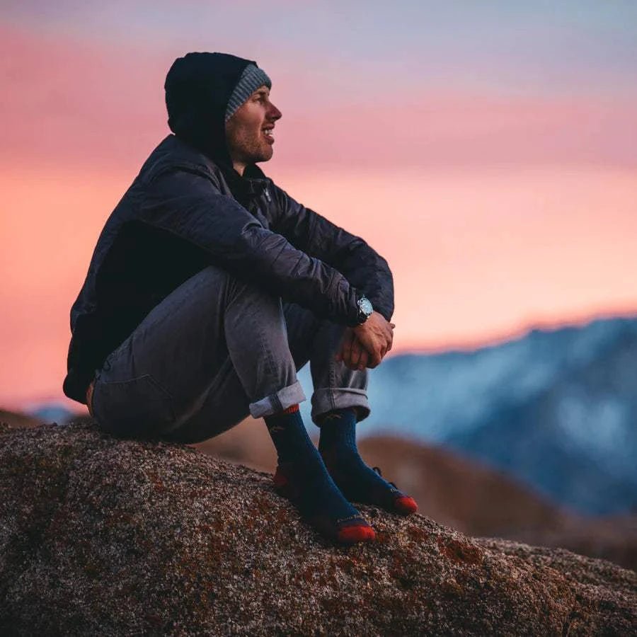 Darn Tough Hiker Micro Crew Midweight with Cushion Socks Sunset