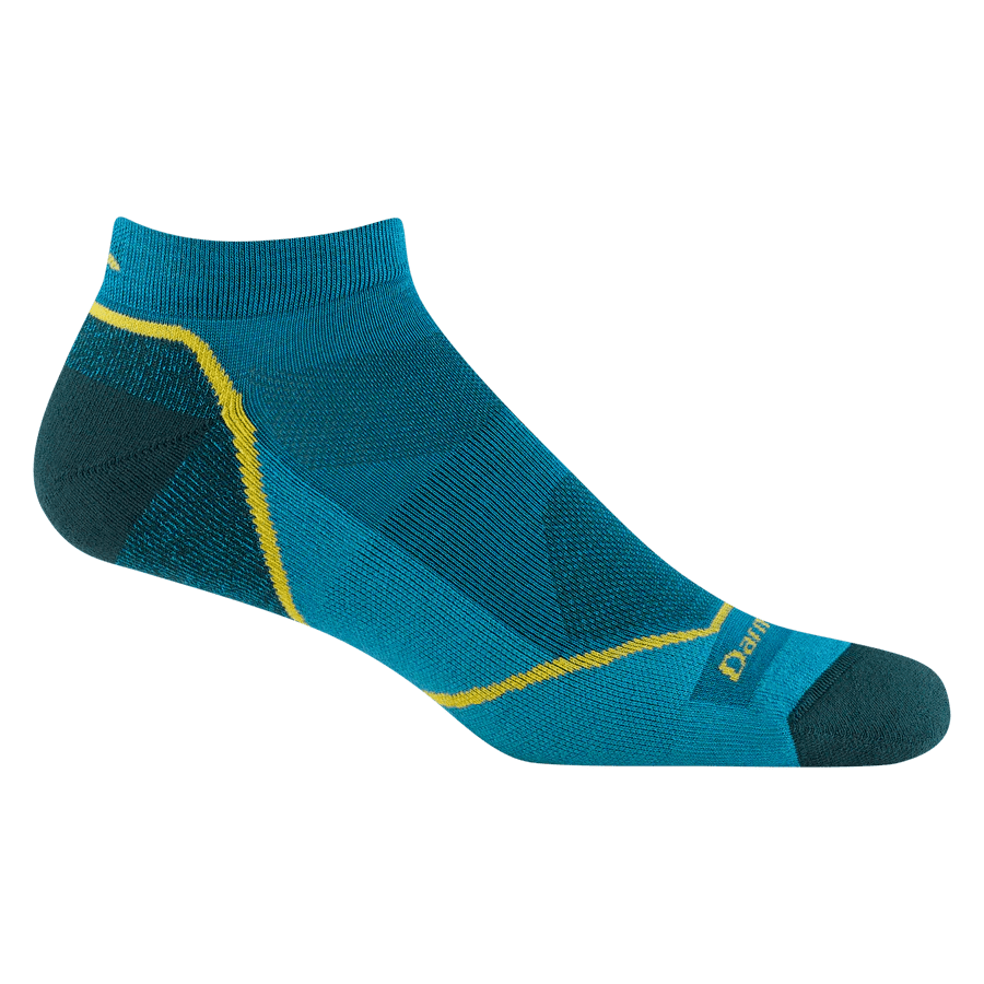 Darn Tough Light Hiker No Show Lightweight with Cushion Socks Blue