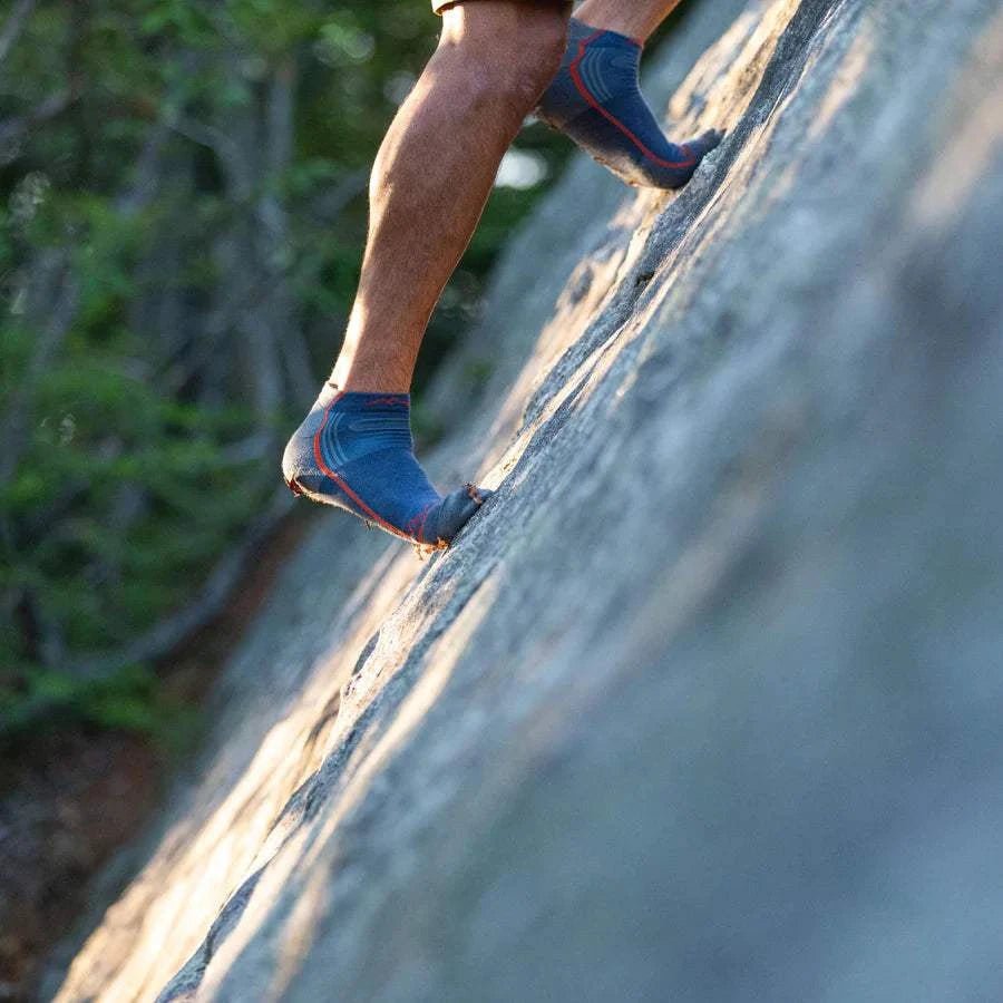 Darn Tough Light Hiker No Show Lightweight with Cushion Socks Climbing