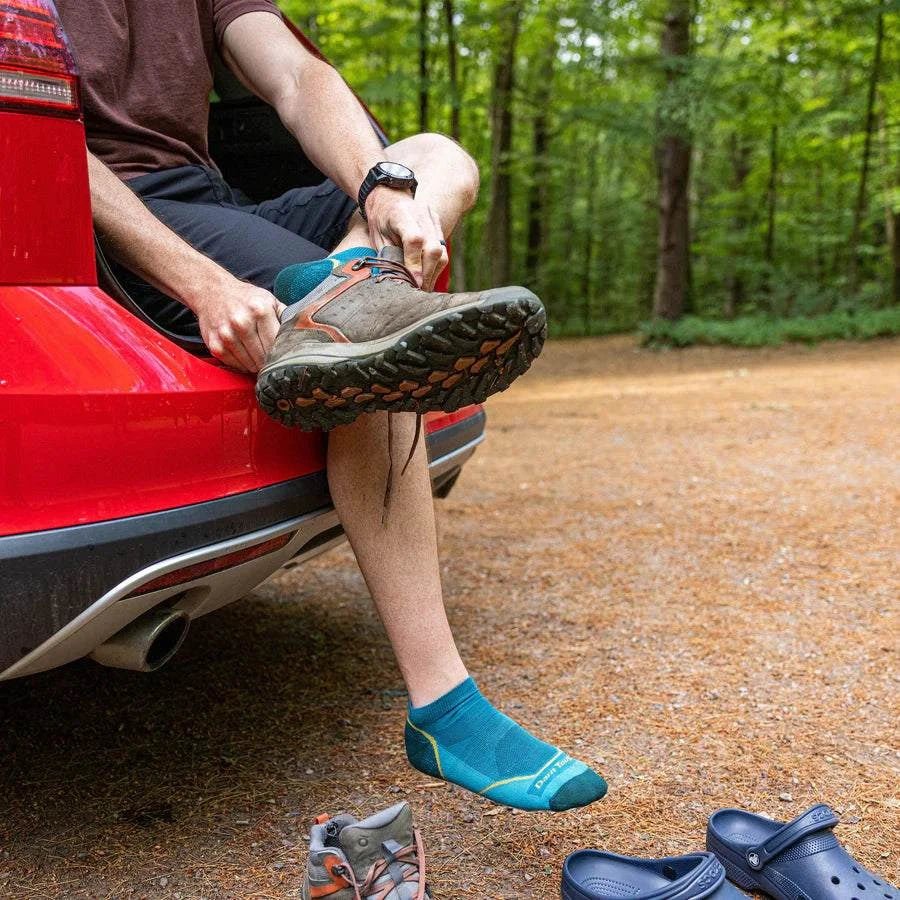 Darn Tough Light Hiker No Show Lightweight with Cushion Socks Hiking